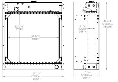 John Deere Powered Generator Radiator

OEM Numbers: 451890
451890BT