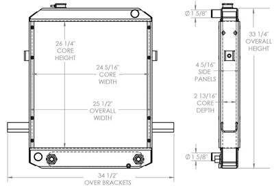 Komatsu WA180-1LC Radiator

OEM Numbers: