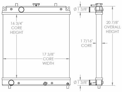 Kubota Tractor Radiator

OE Numbers:
451919
451919AT