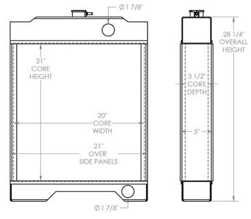 Case Skidsteer Radiator

OE Numbers:
451920
451920ST
237992A3
237991A2
219803