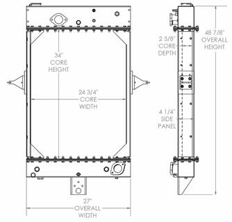 Kalmar / Ottawa Yard Truck Radiator

OE Numbers:
451938
451938BT