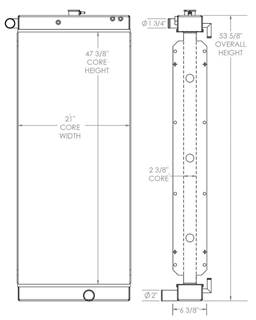 Doosan G85 Generator Radiator

OE Numbers:
451935
451935AT
46595659