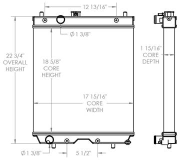 Kubota L5030 Radiator

OE Numbers:
451925
451925AT
T117016012