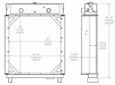 Caterpillar Generator Radiator

OE Numbers:
451939
451939BT
4655072