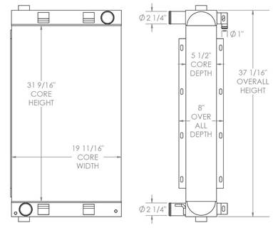 Grove RT9130E Radiator

OE Numbers:
451940
451940AT
90015460