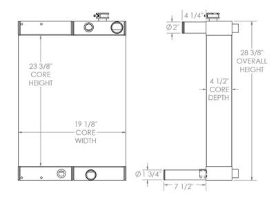 John Deere Loader Radiator

OE Numbers:
290366
290366P
LW10651457
10664353