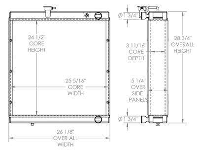 Jacobsen HR9016 Mower Radiator

OE Numbers:
451946
451946AT
1002953