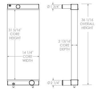 Capacity Yard Truck Radiator

OE Numbers:
451963
451963AT