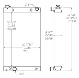 Doosan D121 Radiator

OE Numbers:
451969
451969AT