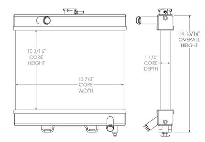 Beuthling B100 Compactor Radiator

OE Numbers:
451970
451970AT