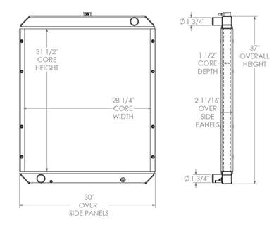 Komatsu PC200 Radiator

OE