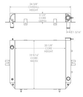 Fork Lift Radiator

OE Numbers:
410274
410274AT
C220090162T