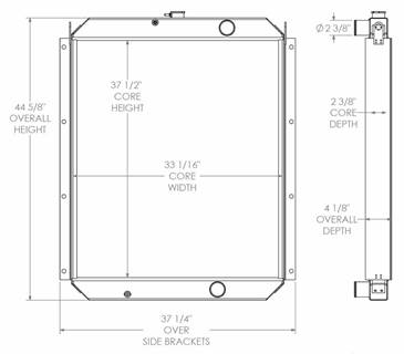 Komatsu EGS360 Radiator

OE
