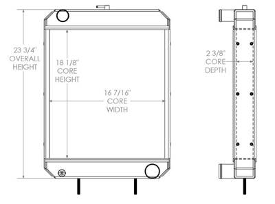 Genie Lift Truck Radiator

OE Numbers:
452031
452031AT
214685GT