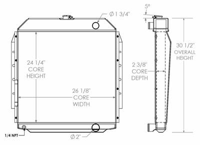 Caterpillar 3116 Generator Radiator

OE Numbers:
452032
452032AT
9Y7740