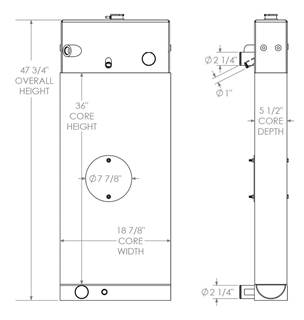 Caterpillar D6N XL Radiator

OE Numbers:
452039
452039AT
4626165
4535917