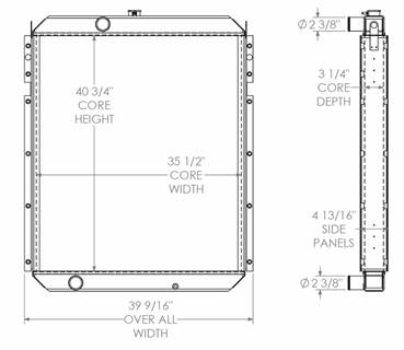 Caterpillar 325 Radiator

OE Numbers:
452048
452048AT
2086391