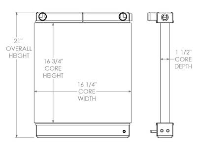 1994 Landrover Defender Radiator

OE Numbers:
452053
452053AT