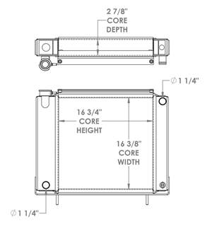 Kubota Generator Radiator