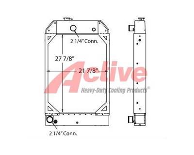 Perkins Powered Radiator  450085, 2485B251, 20224101P