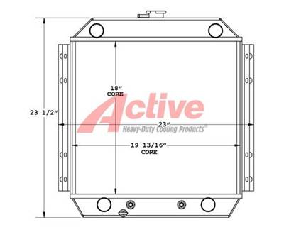 Tug Radiator  450516, 450516AT, 246001, SC246001, SCSI246001, 246002, SC246002,