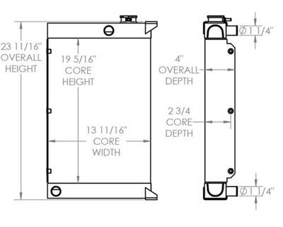 Leeboy Paver Radiator

OEM Numbers: 451886
451886AT 