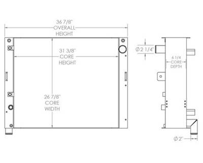 E-One Fire Truck Radiator

OE Numbers:
451933
451933AT
540708