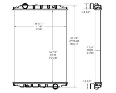 1999 Spartan Metro Star Radiator

OE