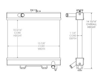 Beuthling B100 Compactor Radiator

OE Numbers:
451970
451970AT