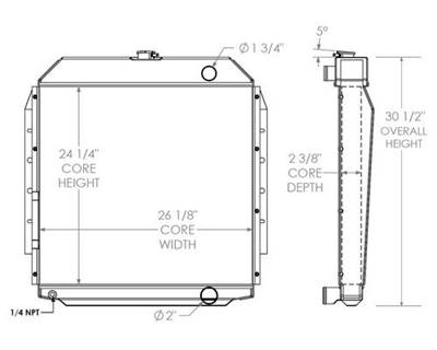 Caterpillar 3116 Generator Radiator

OE Numbers:
452032
452032AT
9Y7740