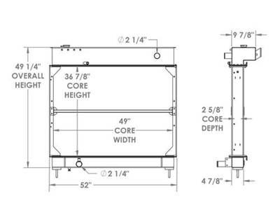 Crane Carrier / Battle Motors Radiator

OE