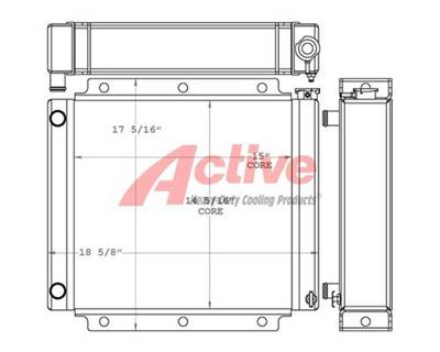PGS Radiator Generator 451121, 451121AT, A0288, 1200635