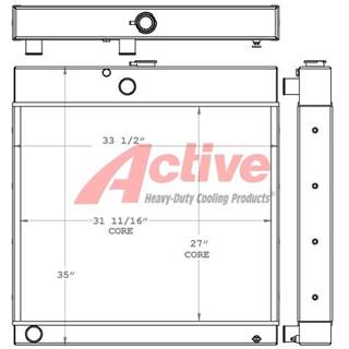 Vermeer 1400BC Radiator