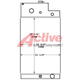 Vermeer Radiator for a Vermeer Drill Rig