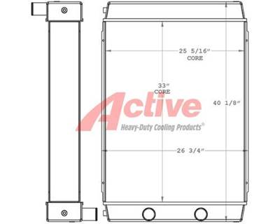 Volvo A30D Radiator for a Volvo Ce A30D