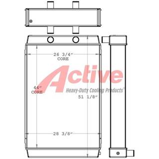 Volvo A35F Radiator for a Volvo Ce A35F