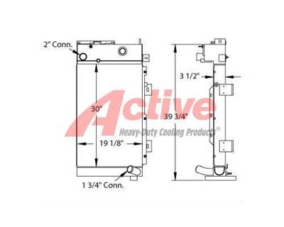 Volvo EC160B Radiator for a Volvo Ce EC160B