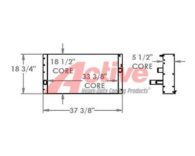 Volvo EC220E Radiator for a Volvo Ce EC220E
