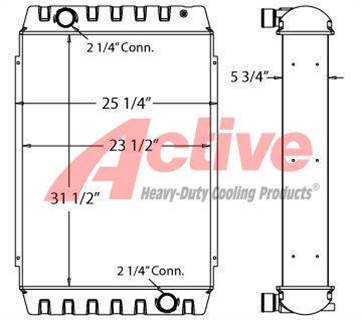 Volvo EC240 Radiator for a Volvo Ce EC240