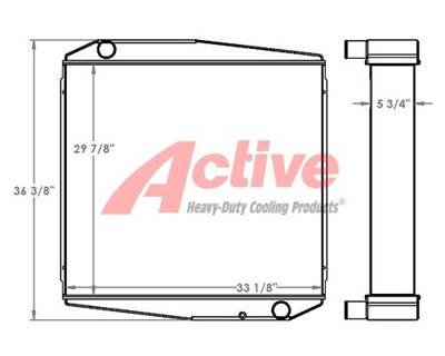 Volvo L110G Radiator