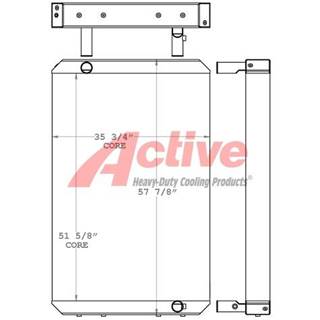 Volvo L350F Radiator for a Volvo Ce L350F