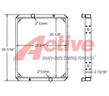 Volvo LC70B Radiator for a Volvo Ce LC70B