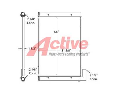 Volvo Radiator for a Volvo Ce Generator