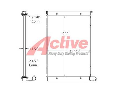 Volvo Radiator for a Volvo Ce Generator