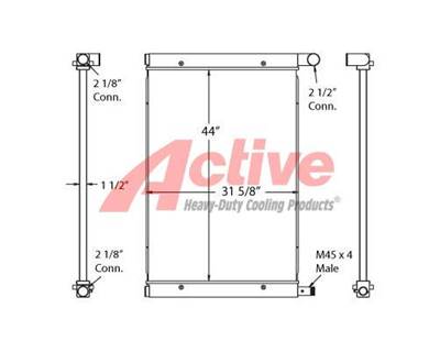 Volvo Radiator for a Volvo Ce Generator