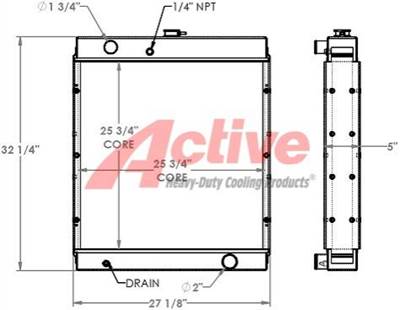 Wacker Neuson G70 Radiator