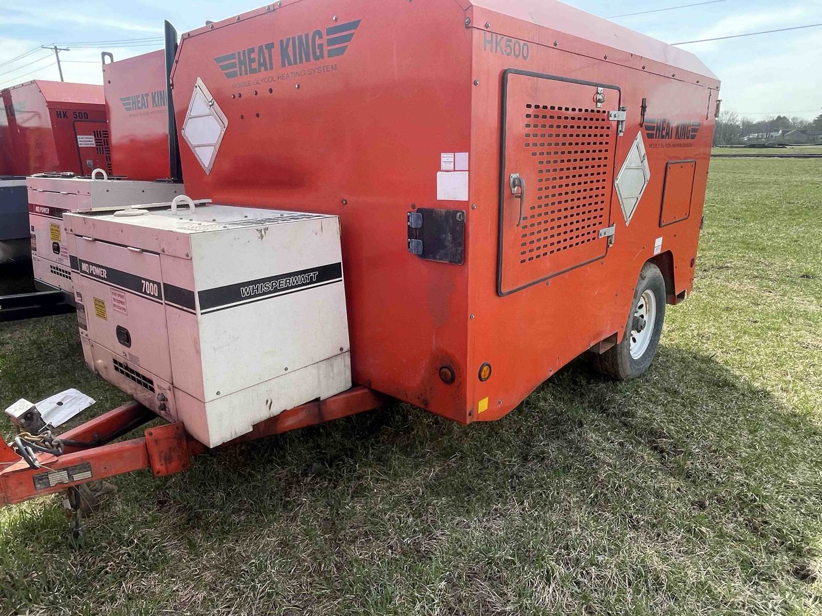 2015 Heat King HK500 Ground Heater For Sale, 10,058 Hours