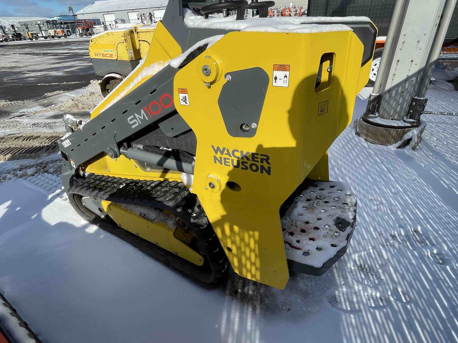 2022 Wacker Neuson SM100 Skid Steer For Sale, 52 Hours Northumberland