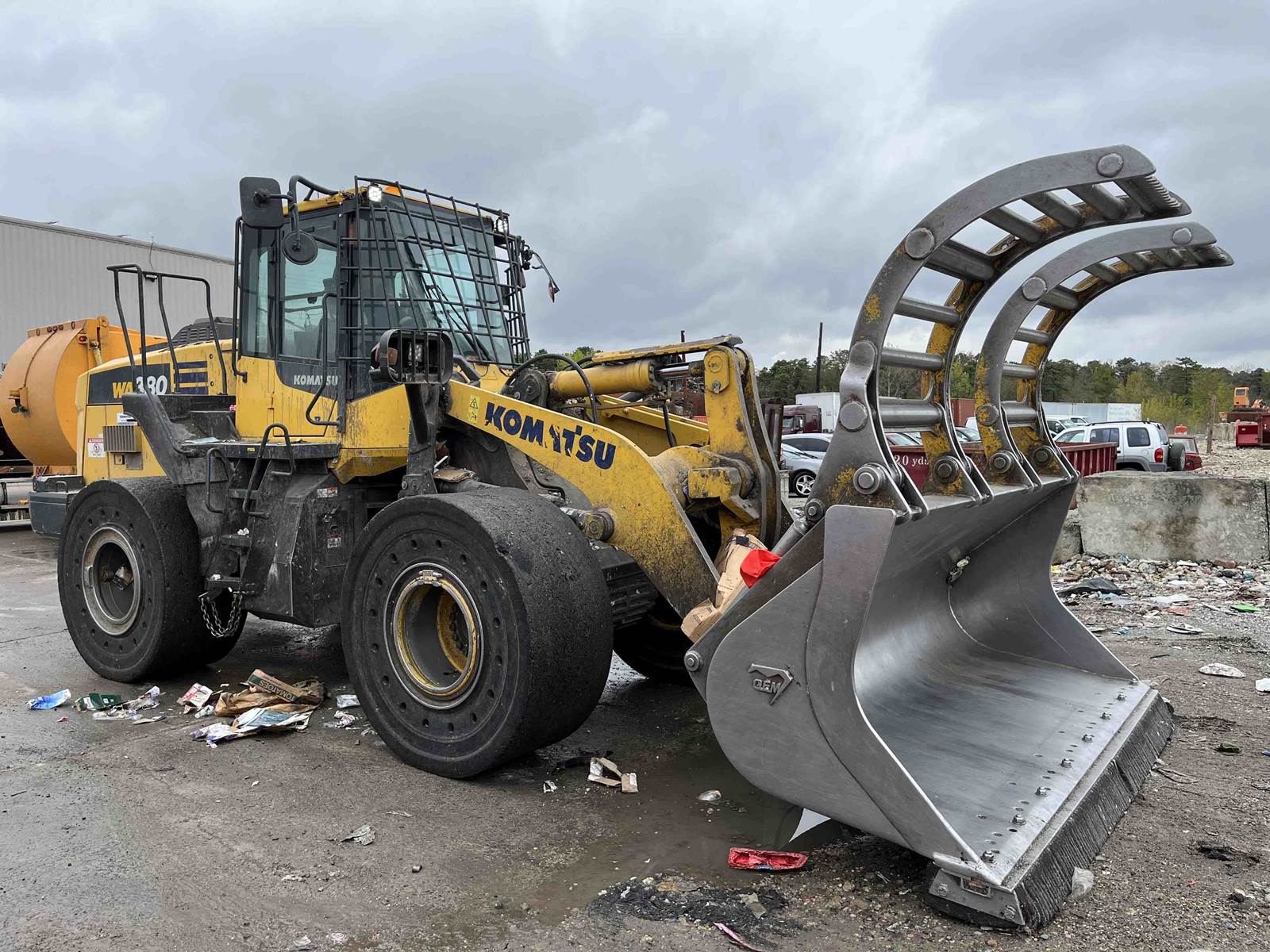 2020 Komatsu WA3808 Wheel Loader Gem Grapple Bucket For Sale, 12,020