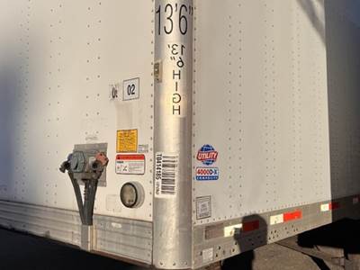 Utility VS2DX 53 ft Dry Van Trailer - Air Ride